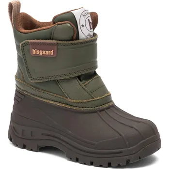Dívčí holínky Bisgaard dětské zimní boty 55003 - 2080 Velikost: 21 VLNA, KŮŽE
