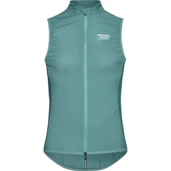 Cyklistická vesta Pas Normal Studios Women's Mechanism Stow Away Gilet - Grey Teal L