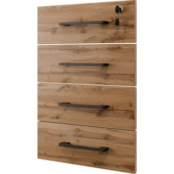 Zásuvkový kontejner Čela zásuvek pro kontejner NEJBY GIANNI PREMIUM, dub wotan + vyzvednutí ZDARMA