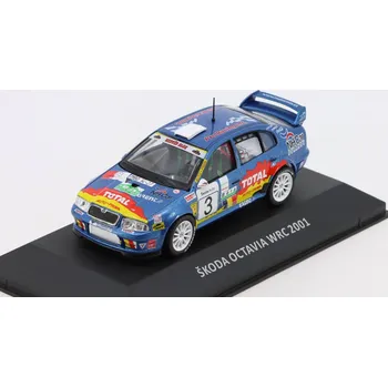 autíčko Škoda Octavia WRC 2001 Rally speciál 4X4 1:43 - ŠKODA časopis s modelem #12 DeAgostini Škoda Octavia WRC 2001 Rally speciál 4X4 1:43 - Škoda Kaleidoskop DeAgostini