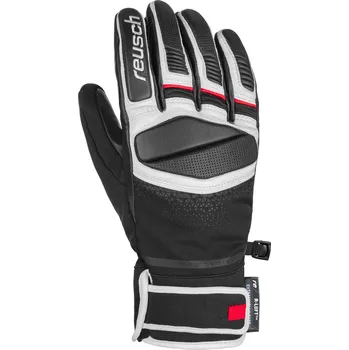 Reusch Mastery - black/white/fire red 9,5