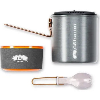 Kempingové nádobí GSI Outdoors Halulite Soloist 1,1l - sada nádobí pro jednoho + Doprava zdarma