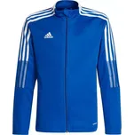 Dětská fotbalová mikina Tiro 21 Track GM7315 modrá - Adidas 164