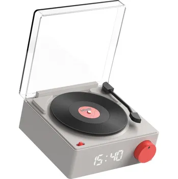 Bluetooth reproduktor MOB VS-80 Speaker & Clock - Grey