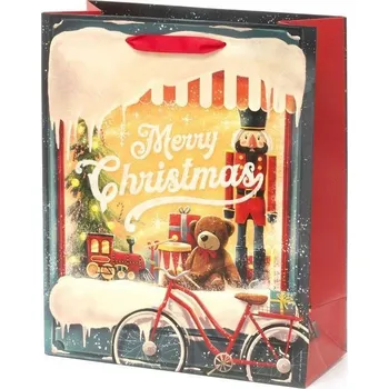 Dárková taška Legami Gift Bag - Large - Xmas Window uni