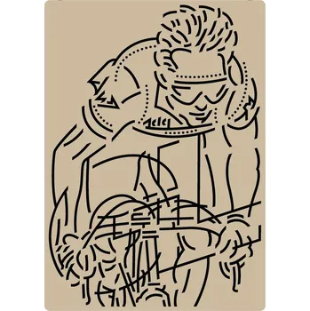 Plakát Grafika Matěje Činčery 620 x 860 mm - L´AMERICAIN