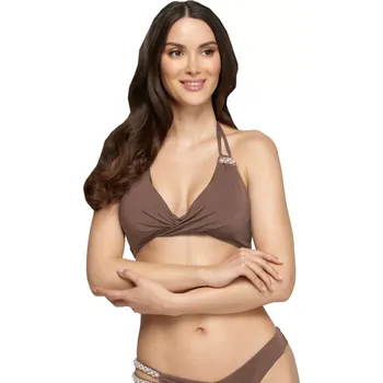 Dámské plavky Dvoudílné bikini bez kostice Marc & André L2304-Y-172 mocca velikost 36