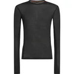 Icebreaker Men's Merino 75 Cool-Lite Featherlight LS Crewe - black