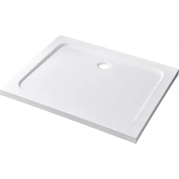 Sprchová vanička Cerano Soto Sprchová vanička akrylátová obdélníková 100x90 cm, bílá lesklá, CER-425563
