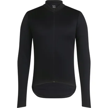 cyklistický dres Rapha Men's Classic Long Sleeve Jersey - Black/Black S