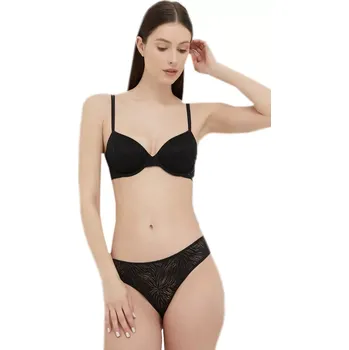 Podprsenka Jemně vyztužená podprsenka Calvin Klein Sheer Marquisette Lace velikost 80D