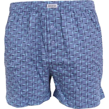 Trenýrky Andrie bavlněné trenky pro muže PS 5820 petrol velikost L-50/52