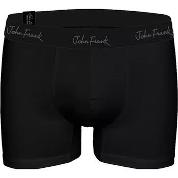 Boxerky Boxerky pro muže John Frank s micromodalem JFBMOD10 černá velikost M-46/48