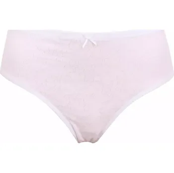 Kalhotky Dámské kalhotky i pro plnoštíhlé dámy Andrie PS 2838 bílé velikost 5XL-62/64