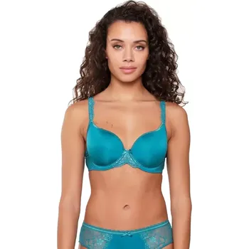 Podprsenka Jemně vyztužená podprsenka LingaDore 1400-1 deep lake velikost 85D