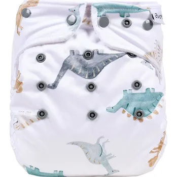 látková plena Avo+Cado Cosy - jednovelikostní PUL svrchňáčky, vzor Dino