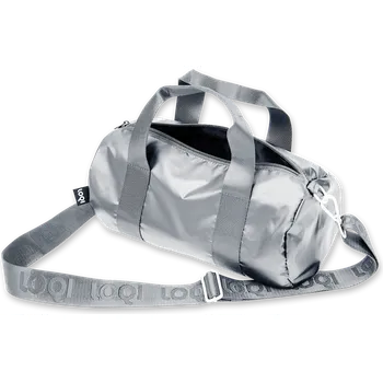 LOQI, Taška LOQI Weekender Fashion Metallic S, stříbrná - Formadore