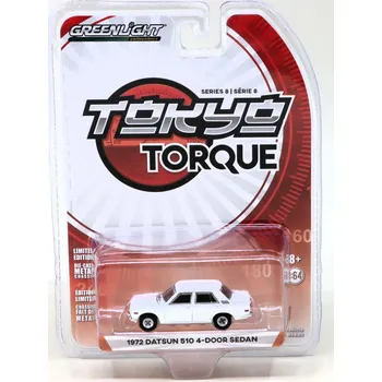 autíčko Datsun 510 4-Door Sedan 1972 1:64 Datsun 510 - kovový model