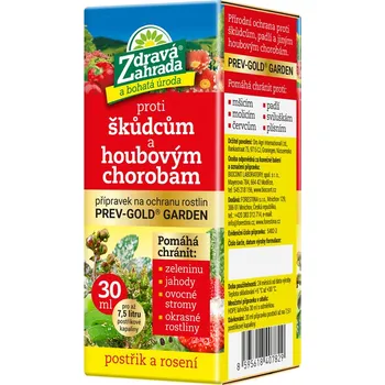 Pesticid Přípravek PREV-GOLD GARDEN ZDRAVÁ ZAHRADA 30ml