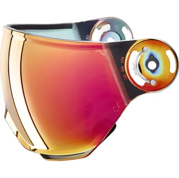 Uvex rocket jr. visor ESS - mirror red/smoke (S2)) 54-58