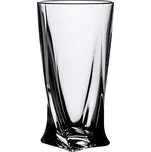 Crystalite Bohemia Sklenice na long drink Quadro 6ks, 350 ml