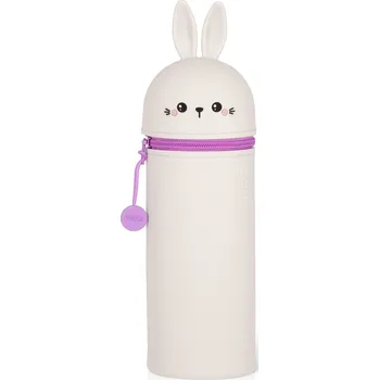 Penál Legami 2-In-1 Silicone Pencil Case - Kawaii - Bunny