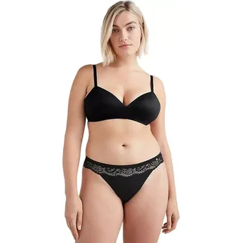 Kalhotky Luxusní kalhotky Tommy Hilfiger bikini UW0UW03813 černé velikost L-42/44