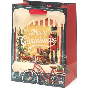 Dárková taška Legami Gift Bag - Medium - Xmas Window uni