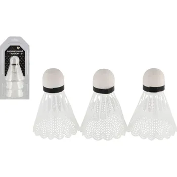 Hračka pro nejmenší Majjam Míčky/Košíčky na badminton bílé 3ks