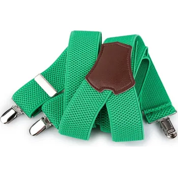 Kšandy Šle šíře 3,5 cm délka 120 cm 18 zelená