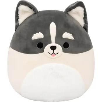 plyšák SQUISHMALLOWS Pomsky - Paolo 30 cm Růžová