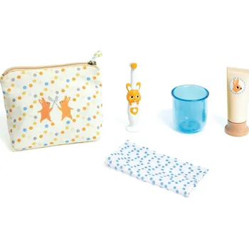 Panenka Djeco Příslušenství pro panenky - Sada na čistění zubů