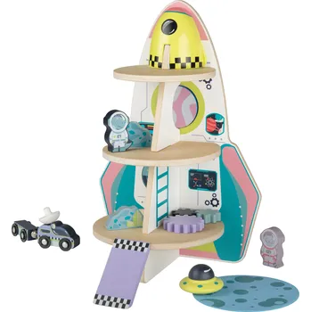 Dřevěná hračka Playtive Dřevěná raketa