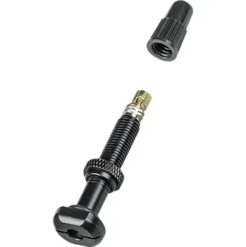 Bontrager Round Base TLR Valve Stem - black 40 mm