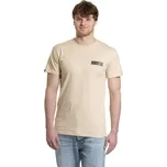 Pánské Tričko Meatfly Cosmic 2025 Sand M