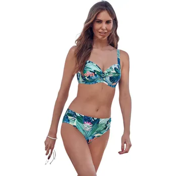 Dámské plavky Kosticové dvoudílné plavky Anita style Elna M4 8421 curacao velikost 90D