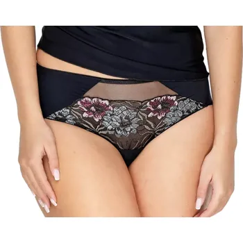 Kalhotky Klasické dámské kalhotky Timo z kolekce Charming 112848 černé velikost 75