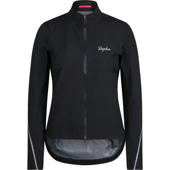 Cyklistická bunda Rapha Women's Rapha Gore-Tex Rain Jacket - Black/Silver S