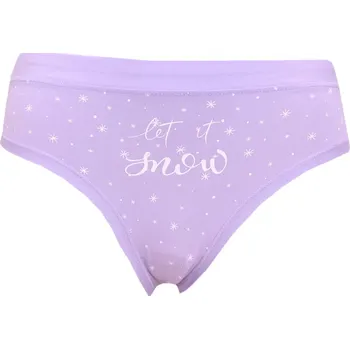 Kalhotky Dámské kalhotky Andrie nízký střih PS 1049 lila velikost L-42/44
