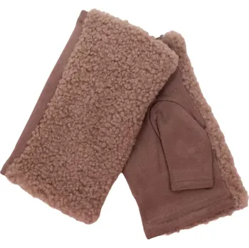 Čepice Návleky na ruce hnědé velikost M