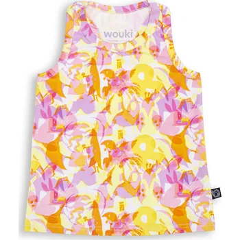 Dívčí tílko Wouki Dívčí tílko Kawai - Bright Pink 116