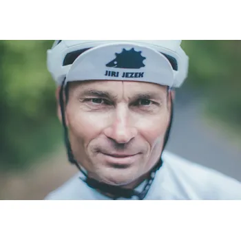 Plakát Portrét Jiřího Ježka na jeho oblíbených trasách v Krušných horách - 70 x 50 cm uni