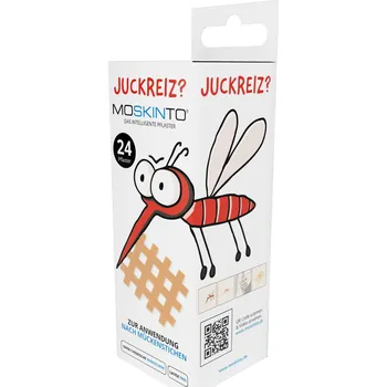 Lékárnička Moskinto Náplasti proti komárům v krabičce (24 ks)