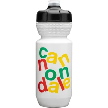 Cannondale Gripper Stacked Bottle 600ml White/Yellow uni