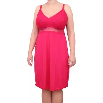 Dámská noční košile Modalová košilka Follia Intimo Marisel cherry velikost L