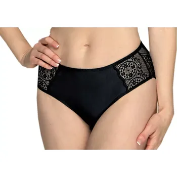 Kalhotky Středně vysoké kalhotky Timo Soulmate 112834 černé velikost 75