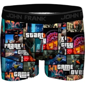 Boxerky Boxerky pro muže s modalem John Frank The Game velikost XL-54/56