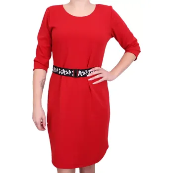 Dámské šaty Moderní dámské šaty Sabatti 23309 červené velikost 44