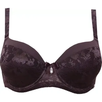 Podprsenka Jemně vyztužená podprsenka Leilieve 7743 čokoládová velikost 70E