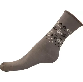 Dámské ponožky Ponožky Gapo Thermo Zdravotní šedá velikost 27-28